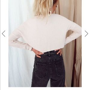 12th TRIBE crop long sleeve